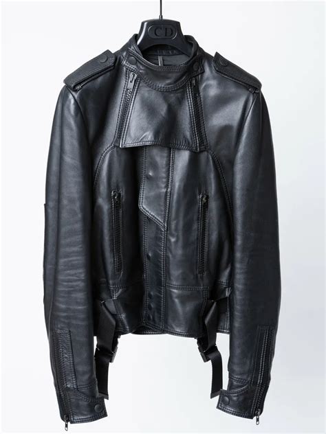 dior homme ジャケット|Dior leather jacket.